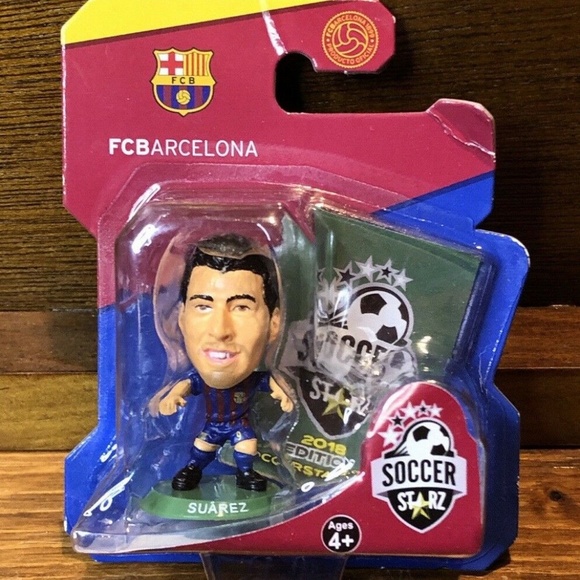 Soccer Starz Toys Luis Suarez Barcelona Legend Soccerstarz Mini